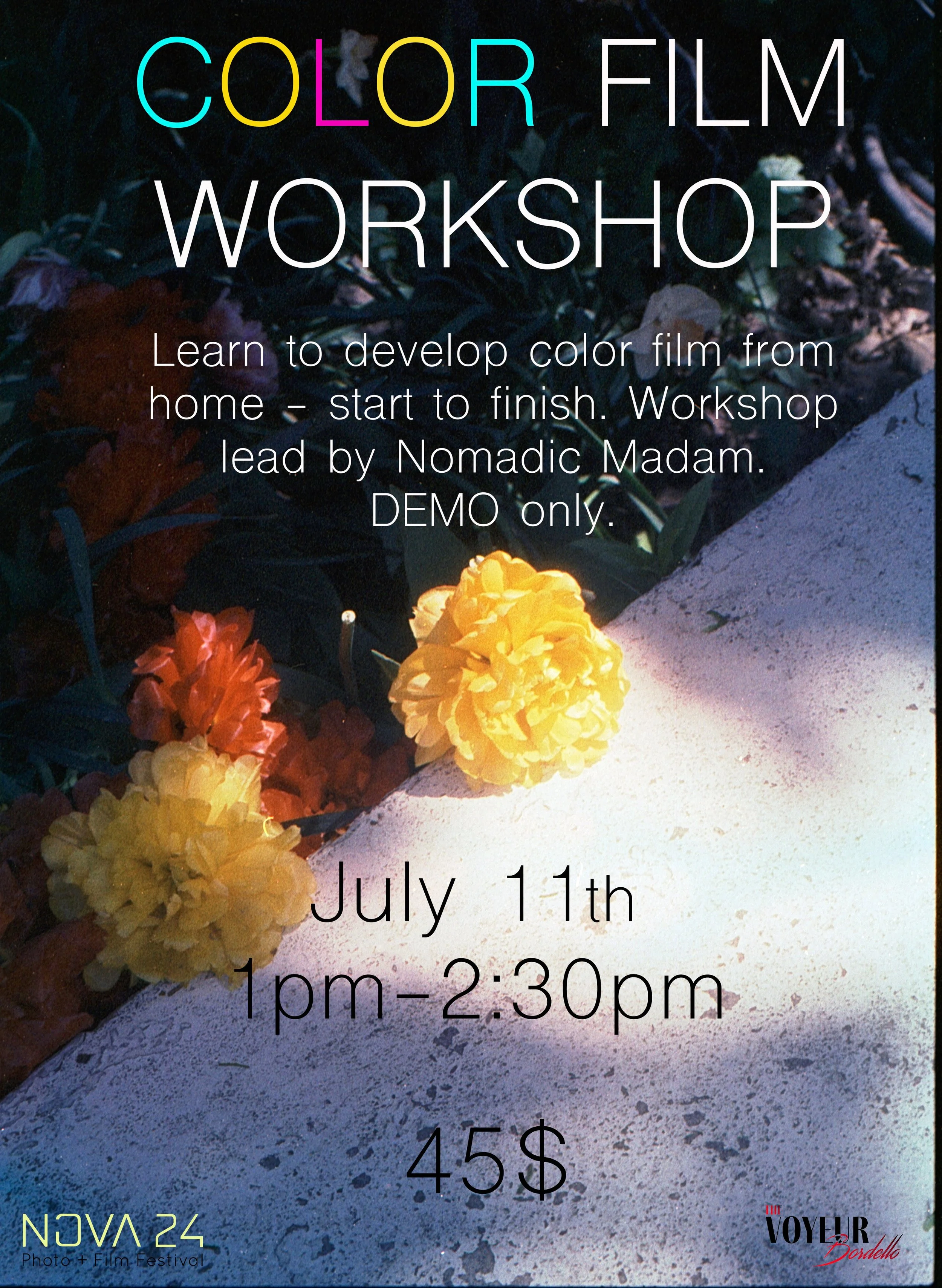 Color Film Development Demo @ The Voyeur Bordello
