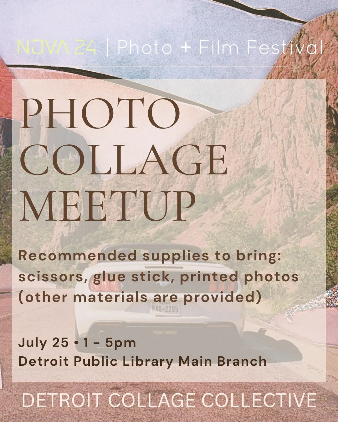 Detroit Collage Collective Meetup @ Detroit Public Library
