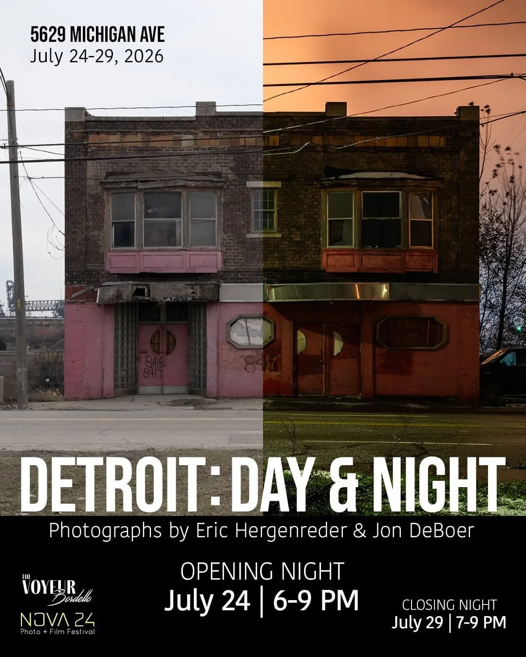 Detroit: Day &amp; Night | Closing Reception @ The Voyeur Bordello