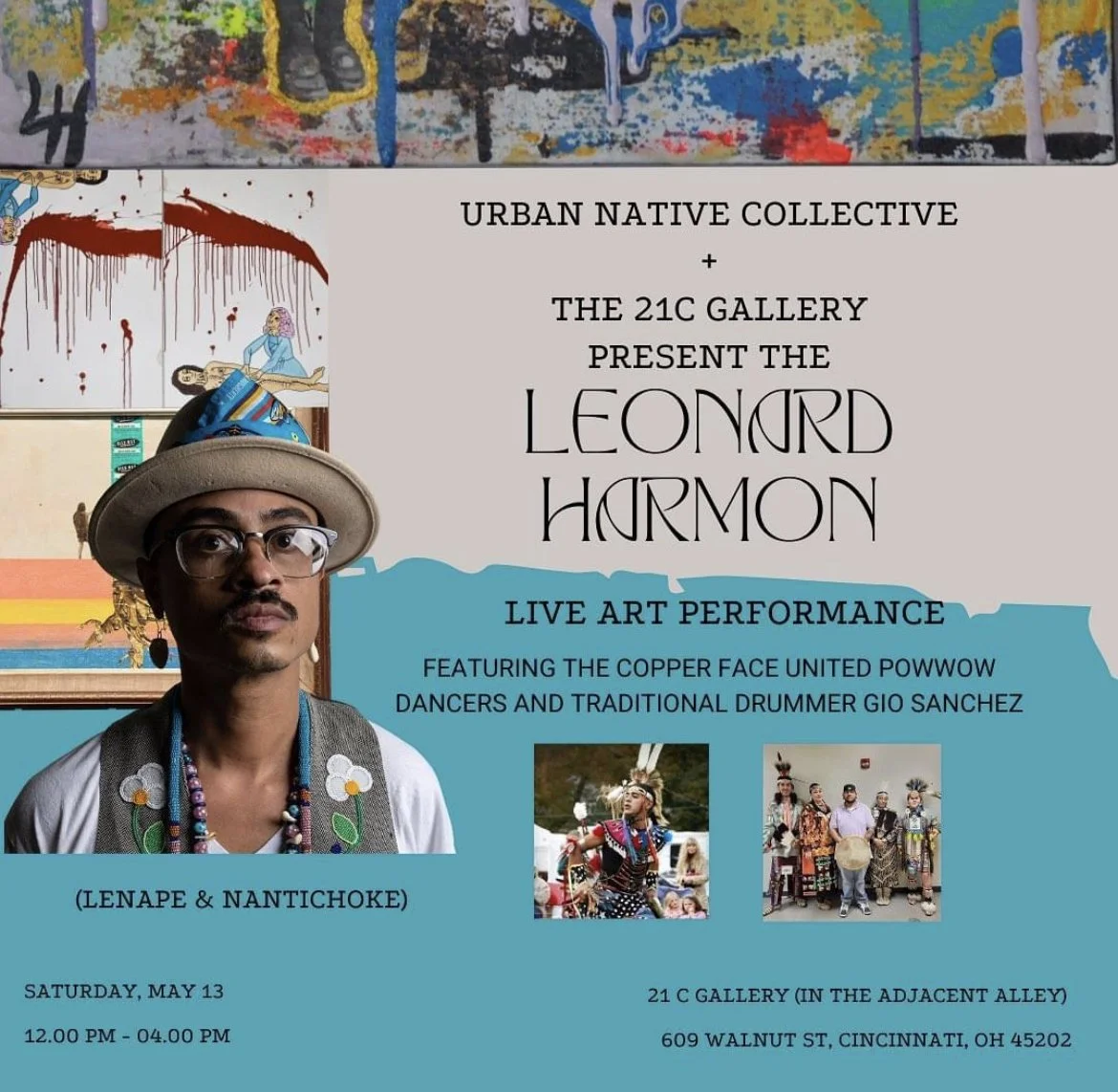 The 21C Gallery Presents: The Leonard Harmon Live Art Performance