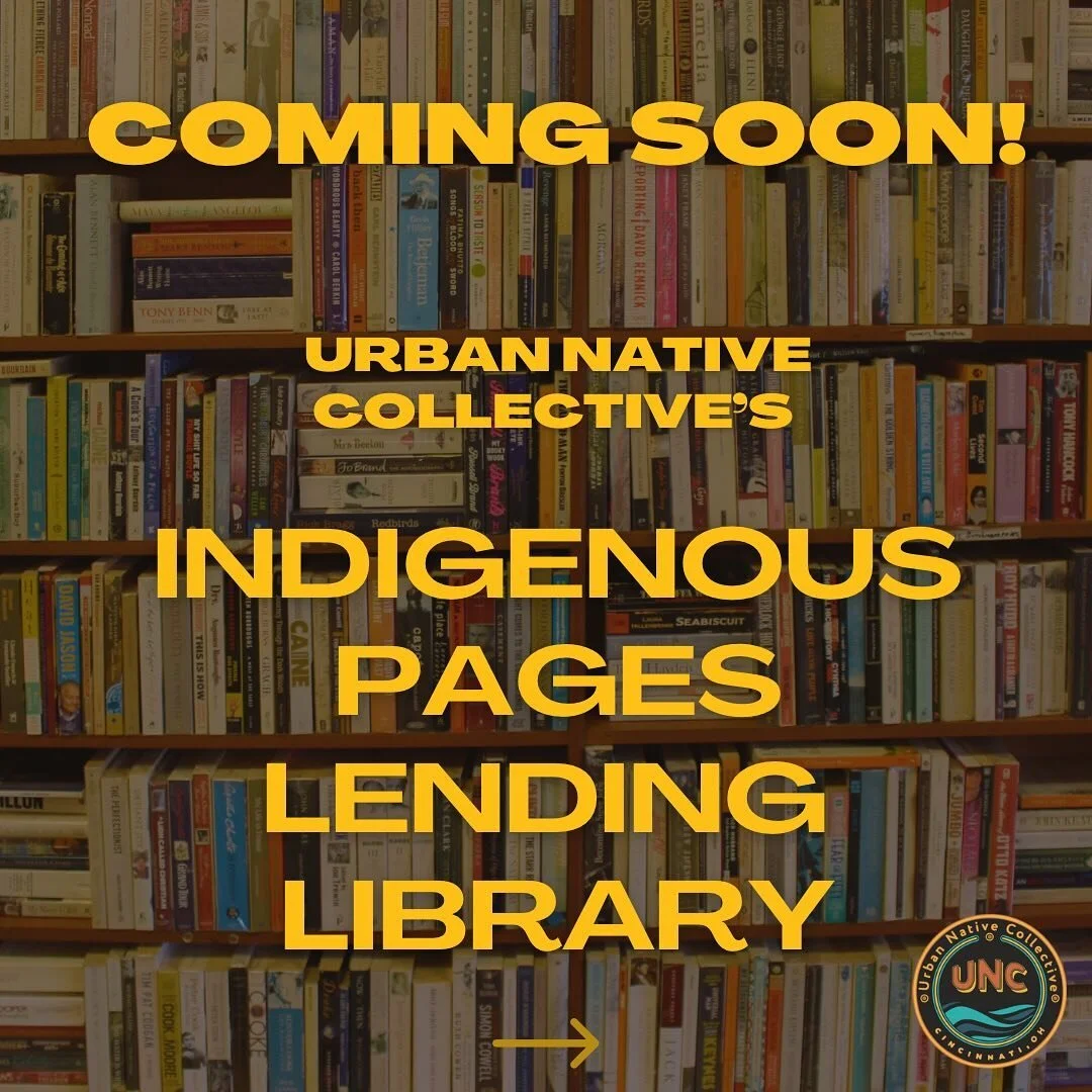 👀 👀 
Exciting things to come in the new year! 📖📚

Be sure to follow our channels to stay up to date on the launch of our Indigenous Pages Lending Library, which will be housed in our community space in Northside!

Coming January 2024!

#community