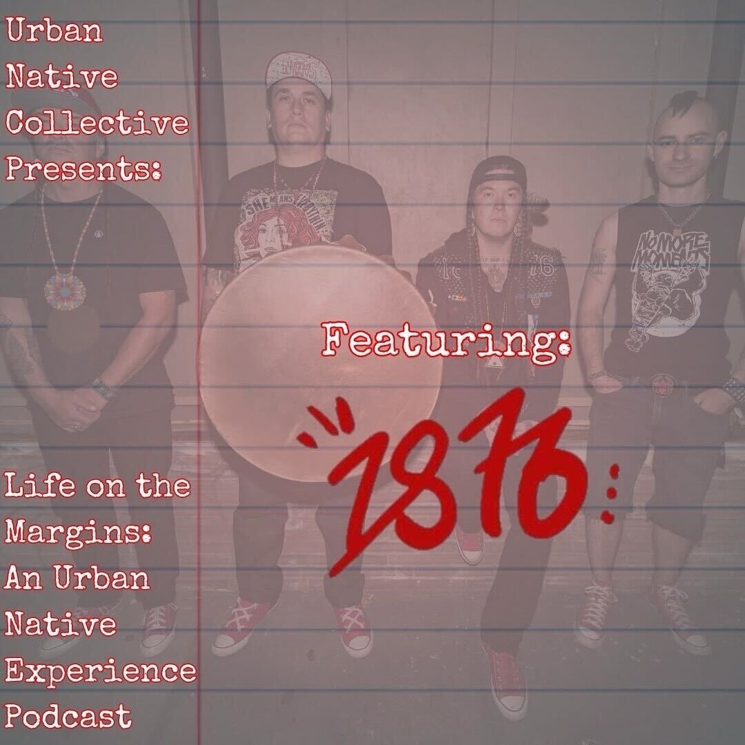 NEW EPISODE of our podcast is LIVE! 🎙️ 
We&rsquo;re joined by the world&rsquo;s only pow wow punk rock band, @1876band , straight from Portland, Oregon. Forming in 2020, 1876 proudly expresses their unique perspective as urban Native musicians. 
Be 