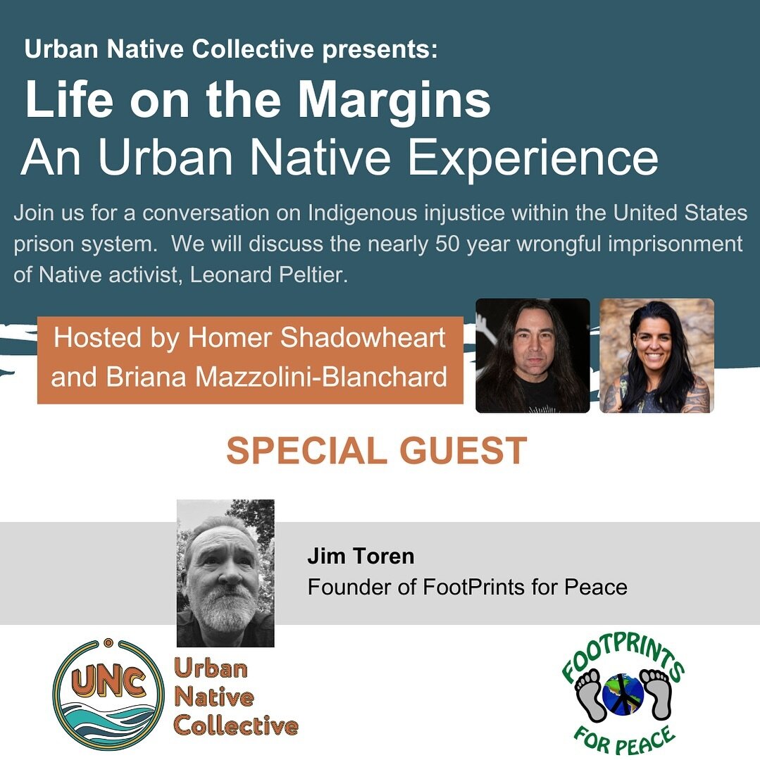 Join us on March 25th at 7pm at the Cincinnati Playhouse In The Park for our conversation on Indigenous injustice within the United States prison system. We will discuss the nearly 50 year imprisonment of Native activist, Leonard Peltier.

Joining us