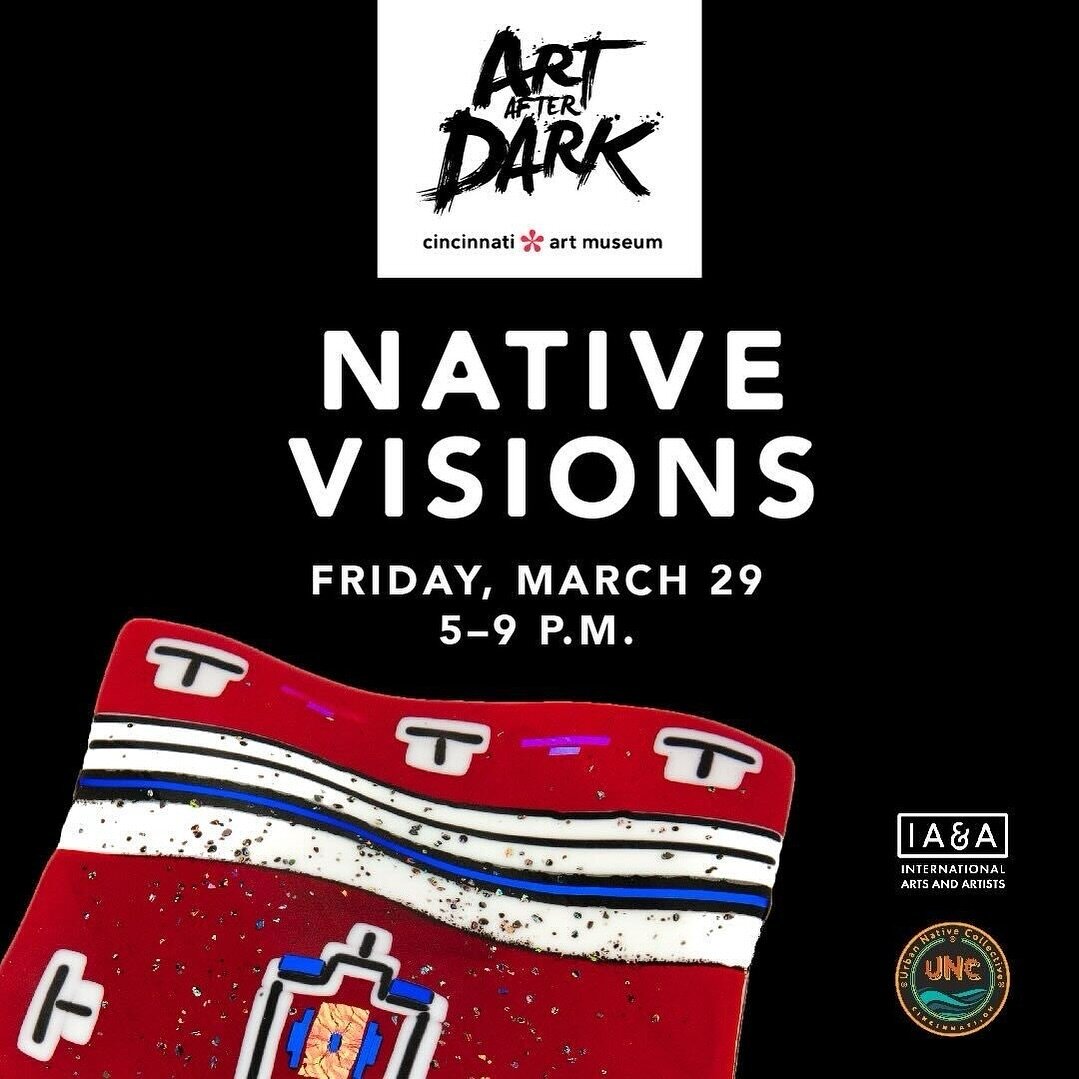 This Friday! Come celebrate contemporary Native American and Indigenous Pacific-Rim artists and traditions with music from DJ @Creepingbear, a live painting performance with artist, @LeonardHarmonfineart food for purchase from Indigenous Chef food tr