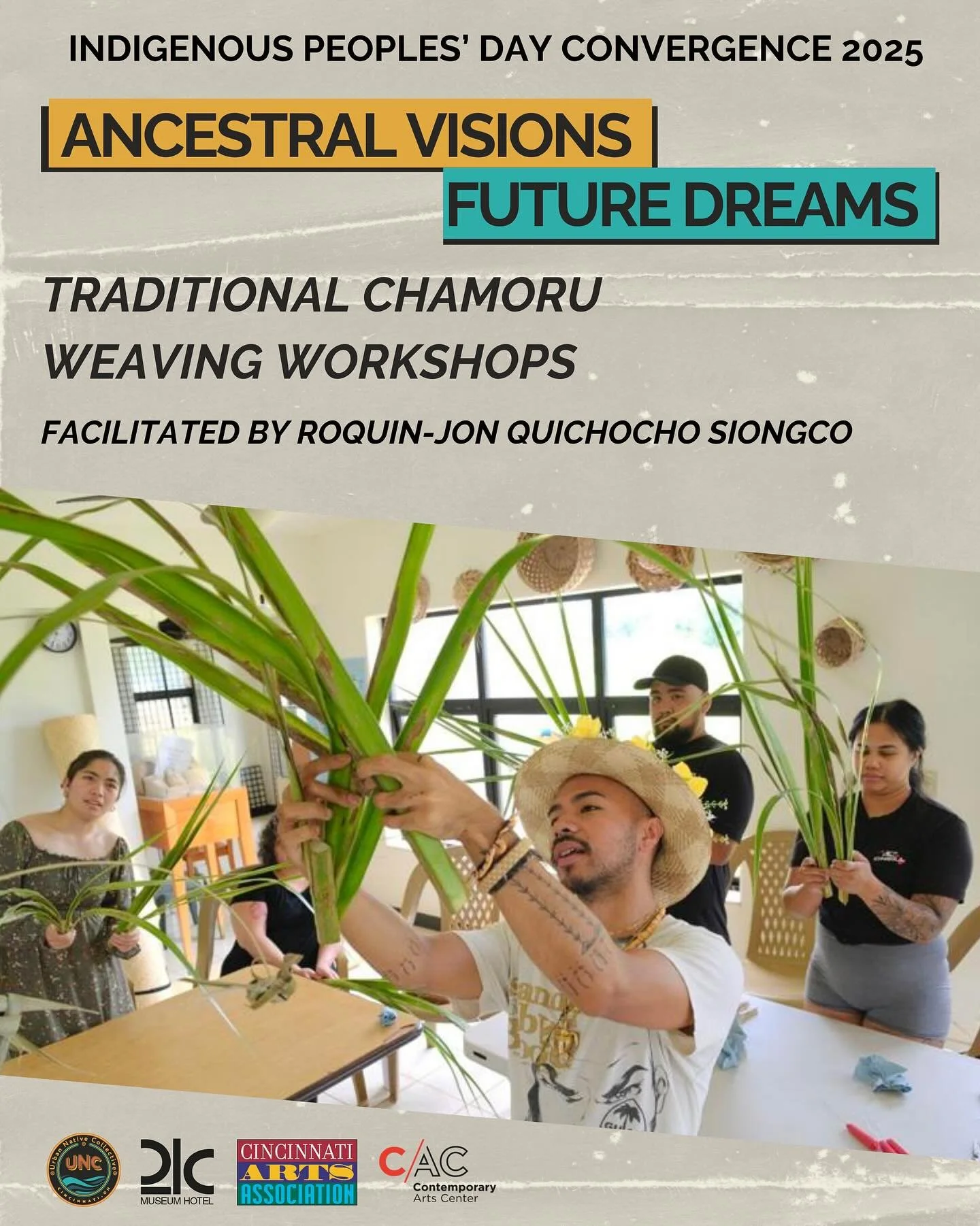 We are so thrilled to offer traditional CHamoru weaving workshops this weekend! While this event is curated for our Indigenous community and completely sold out, we are overjoyed to welcome Roquin-Jon Siongco @rockin_roquin here to facilitate this ti
