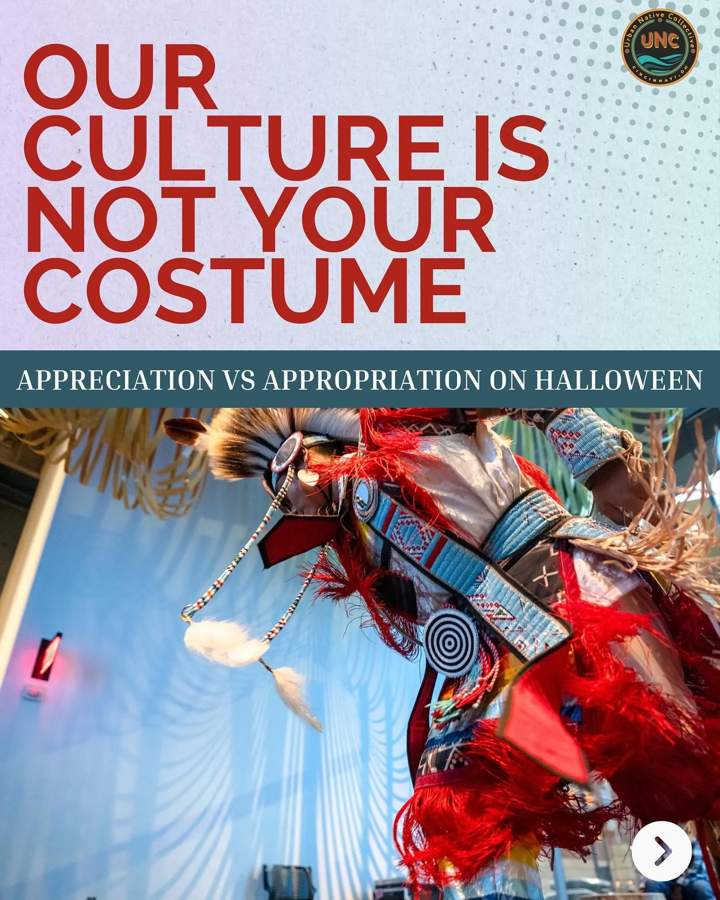 You know what time it is! Here&rsquo;s your reminder to not be a jerk-o-lantern on Halloween today. 🎃 

Culture is not a costume.

Skin color is not a costume.

Halloween is not the time to &ldquo;appreciate&rdquo; culture.

Remember: Impact over in
