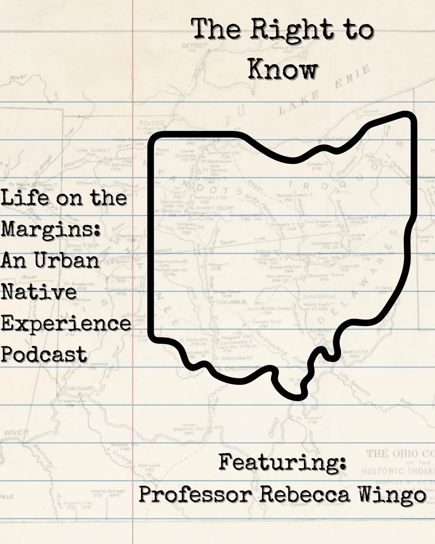 📢NEW PODCAST EPISODE IS LIVE! 📢

Back in late 2024 we recorded this episode with our dear friend and ally- professor Rebecca Wingo at the University of Cincinnati. Her decades of work include building and nurturing relationships with  Tribal Nation