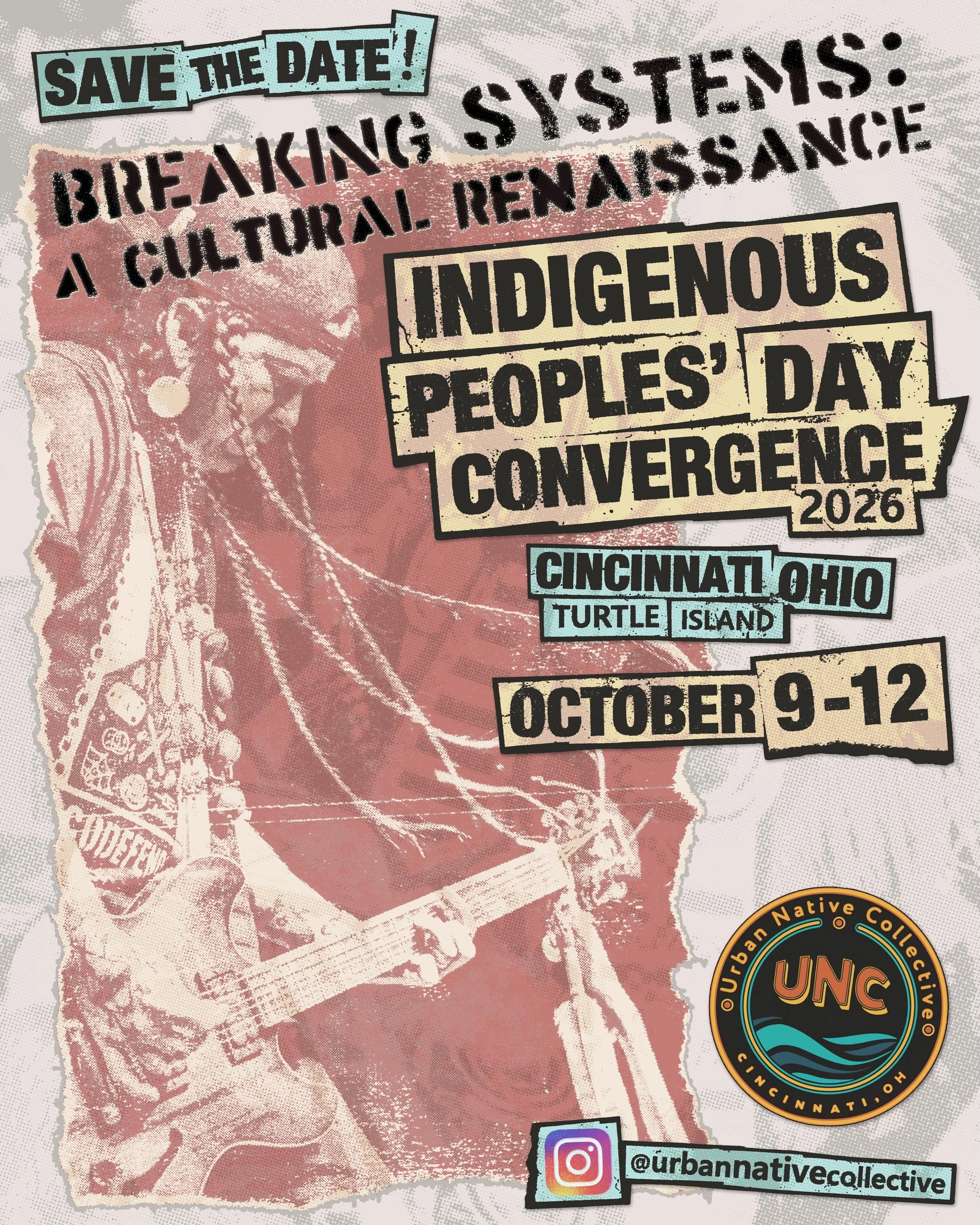 October 9th-12th we&rsquo;re bringing our annual celebration to Cincinnati for the eighth year! 

This year&rsquo;s theme is Breaking Systems: A Cultural Renaissance. We&rsquo;ll celebrate the Indigenized punk aesthetic and highlight contemporary art