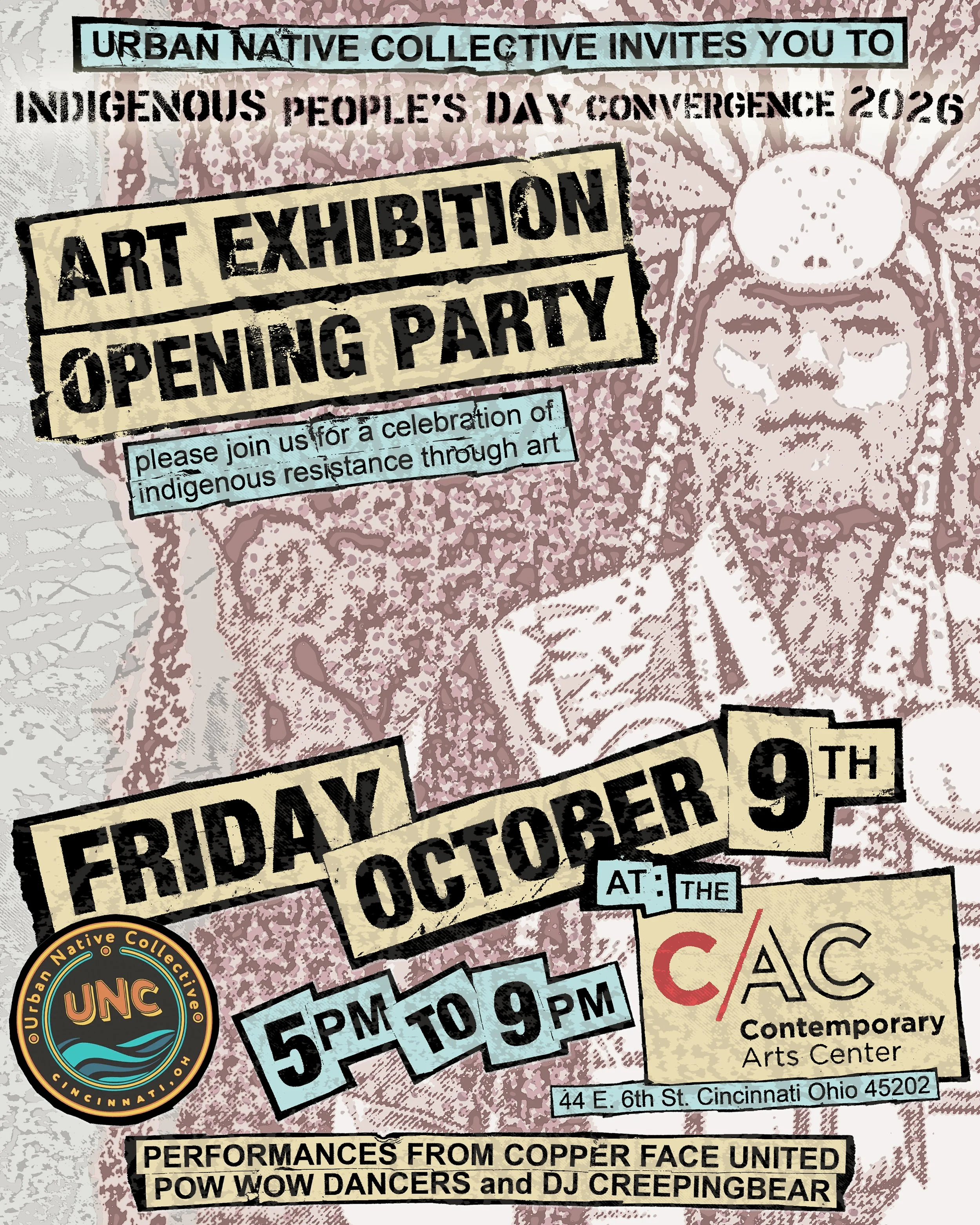Indigenous Peoples' Day Convergence Gallery Opening Party