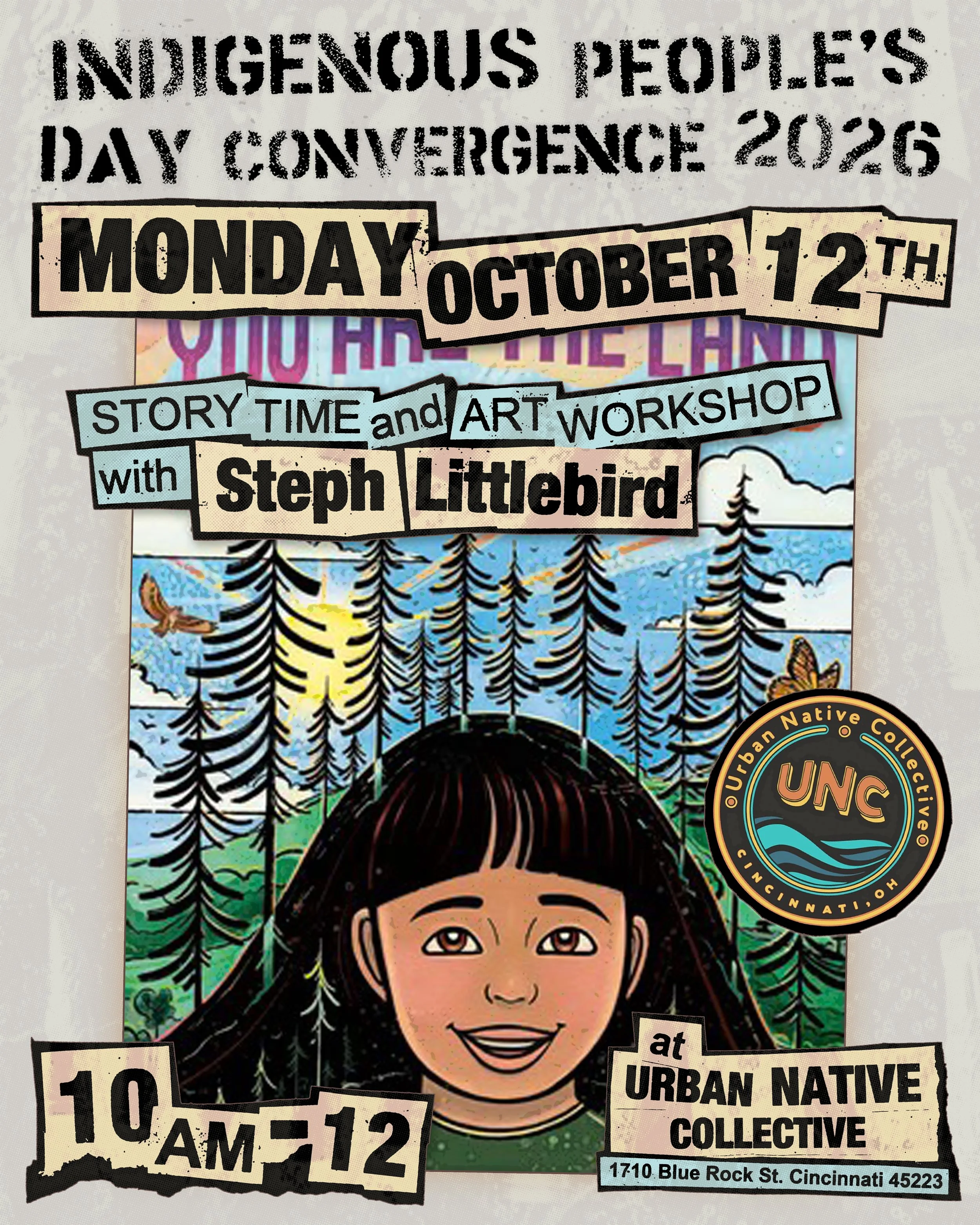 Indigenous Peoples' Day Convergence Storytime and Art Workshop wit