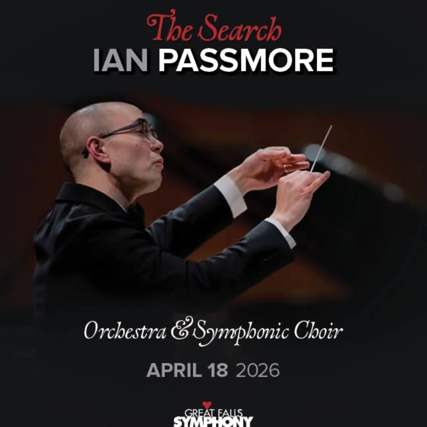 I am looking forward to spending some time in beautiful Great Falls, Montana next April! ❤️

Excited to get to know the community and work on some incredible music with the wonderful Great Falls Symphony and Symphonic Choir!! 🙌

And honored to be in