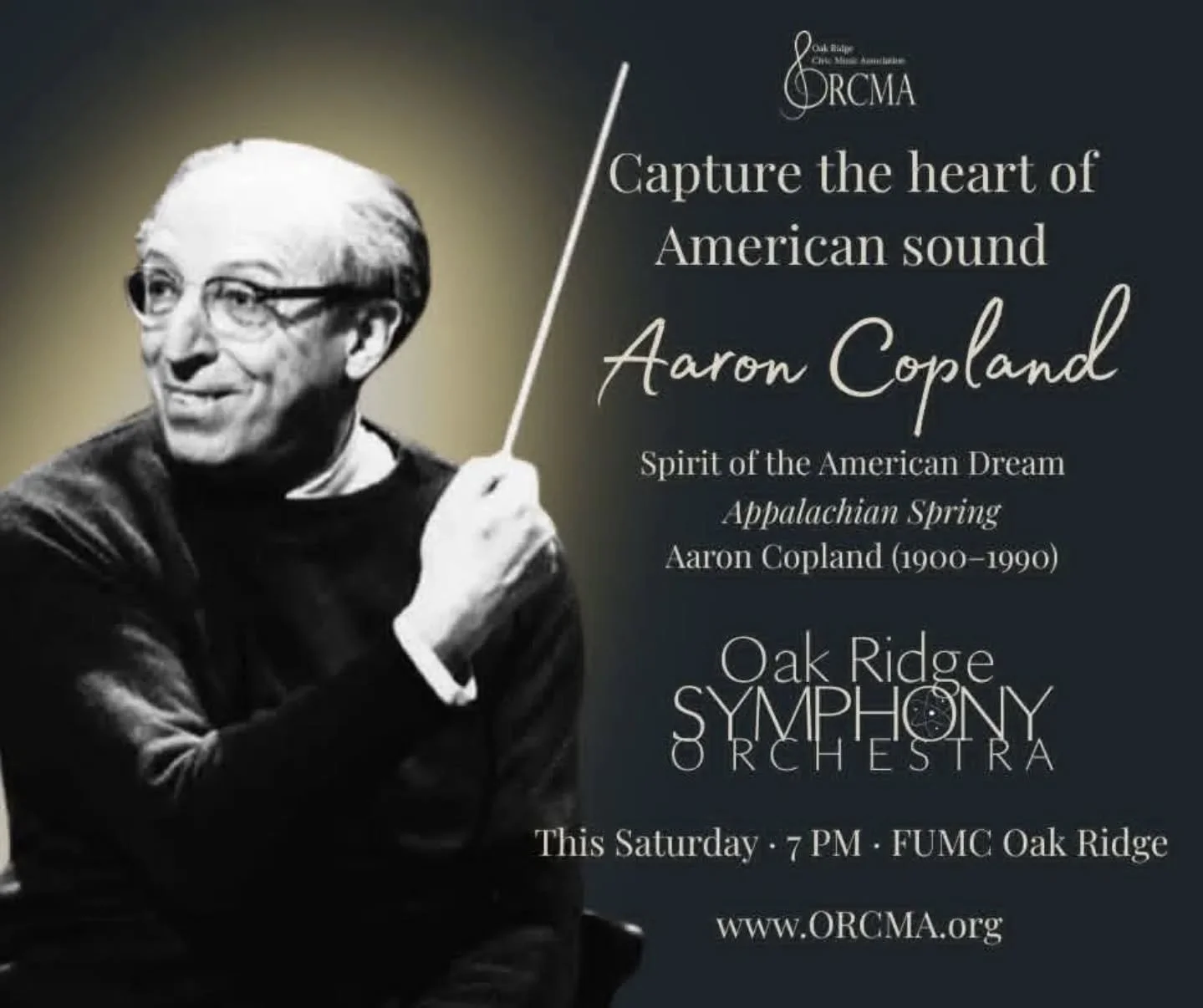 Tonight is my first concert as Music Director Designate of the Oak Ridge Symphony. Originally, it was just scheduled to be a guest appearance; but things changed after I jumped in for a different guest last November.... 

I had already programmed ton