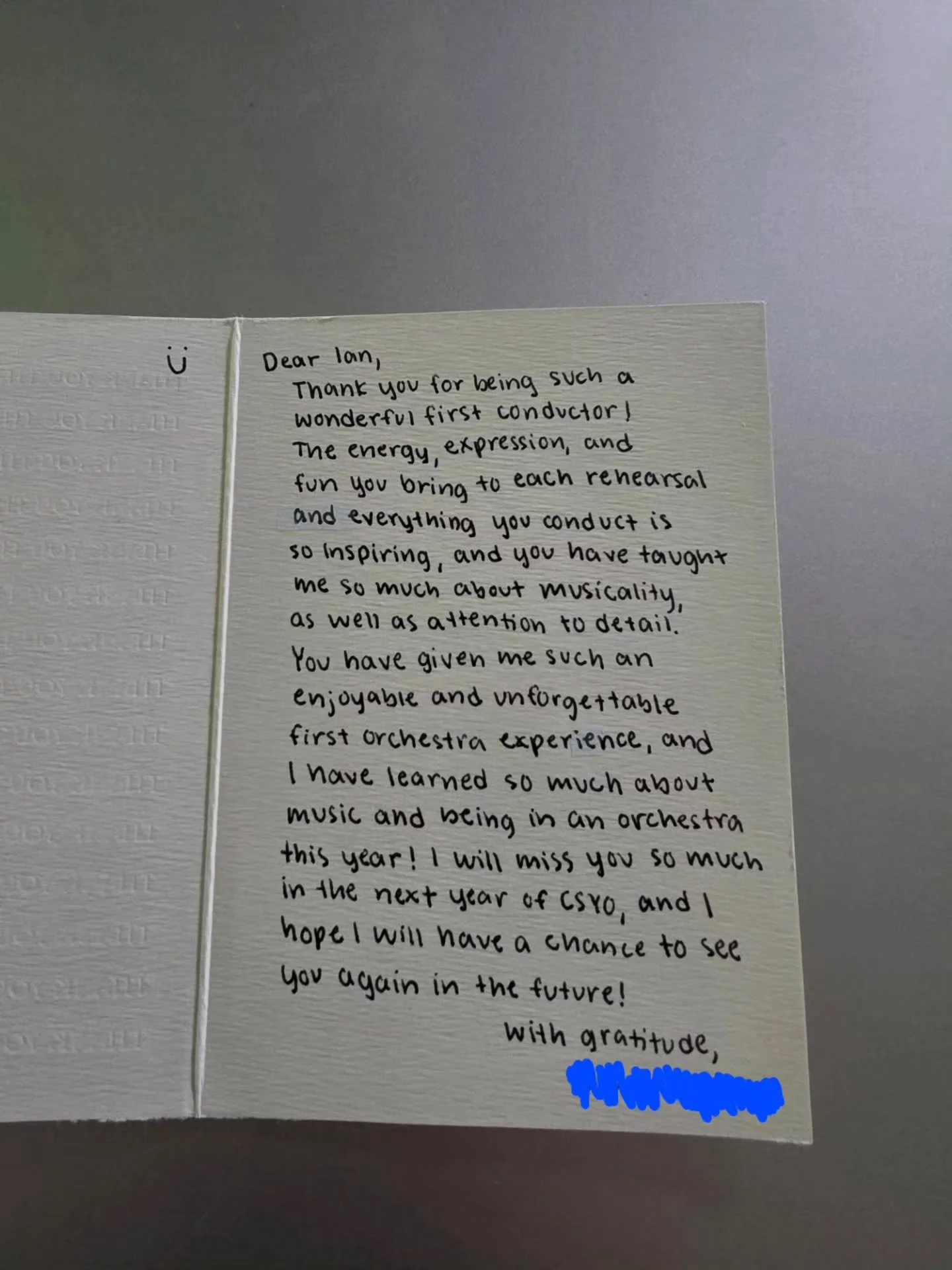 I'm not crying, you're crying 🥹

Also, the last one is a collection of rehearsal quotes that one of students has been writing down THIS ENTIRE TIME 😳😅👏 I'm going to do my best to share them here...

"Indeed it did sound...very fire."

&