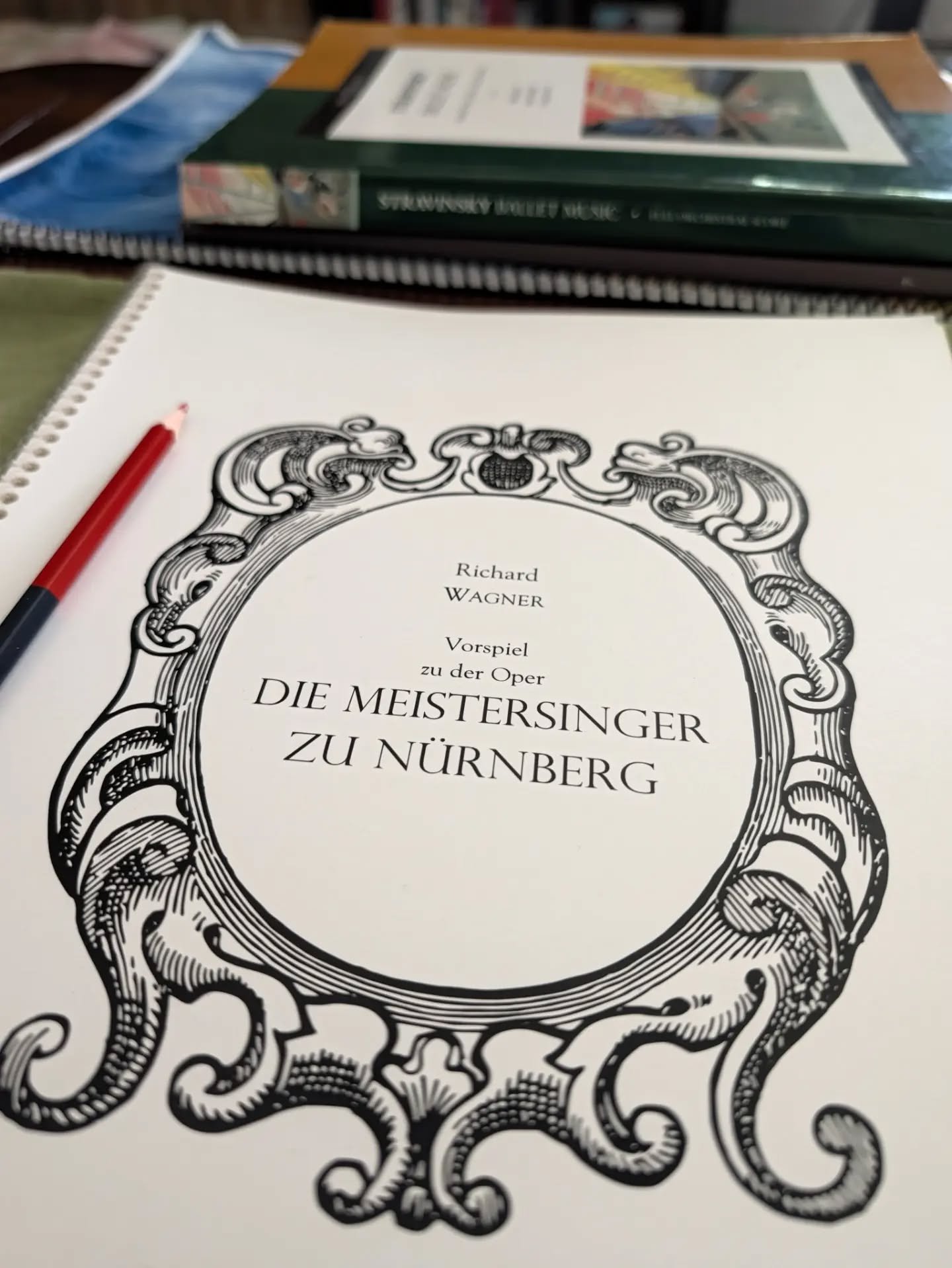 While I do have Undertale tour shows this week in Austin and Dallas, today's study plan is something quite different ✏️ 

Next week, I have my first season opening as Music Director of the Oak Ridge Symphony 🥳

The program is... 

- Wagner, Meisters
