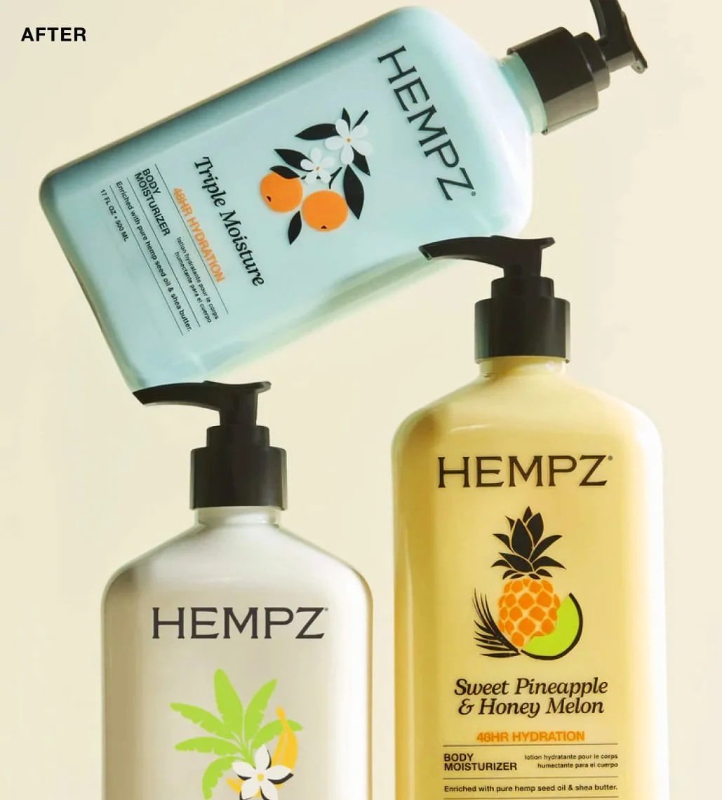Hempz Body Care Branding and Packaging Design