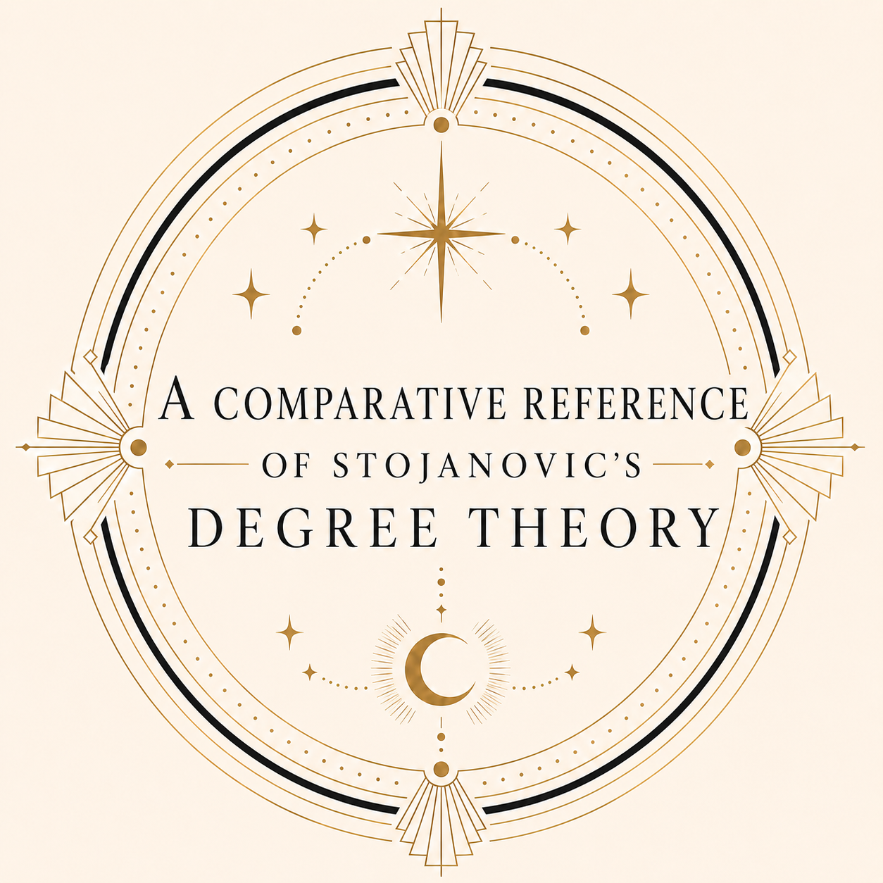 A Comparative Reference of Stojanovic's Degree Theory