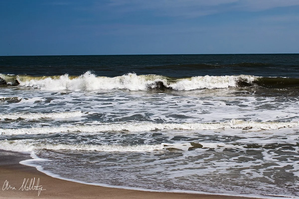 CLOSER GREETING, WAVES CRASHING