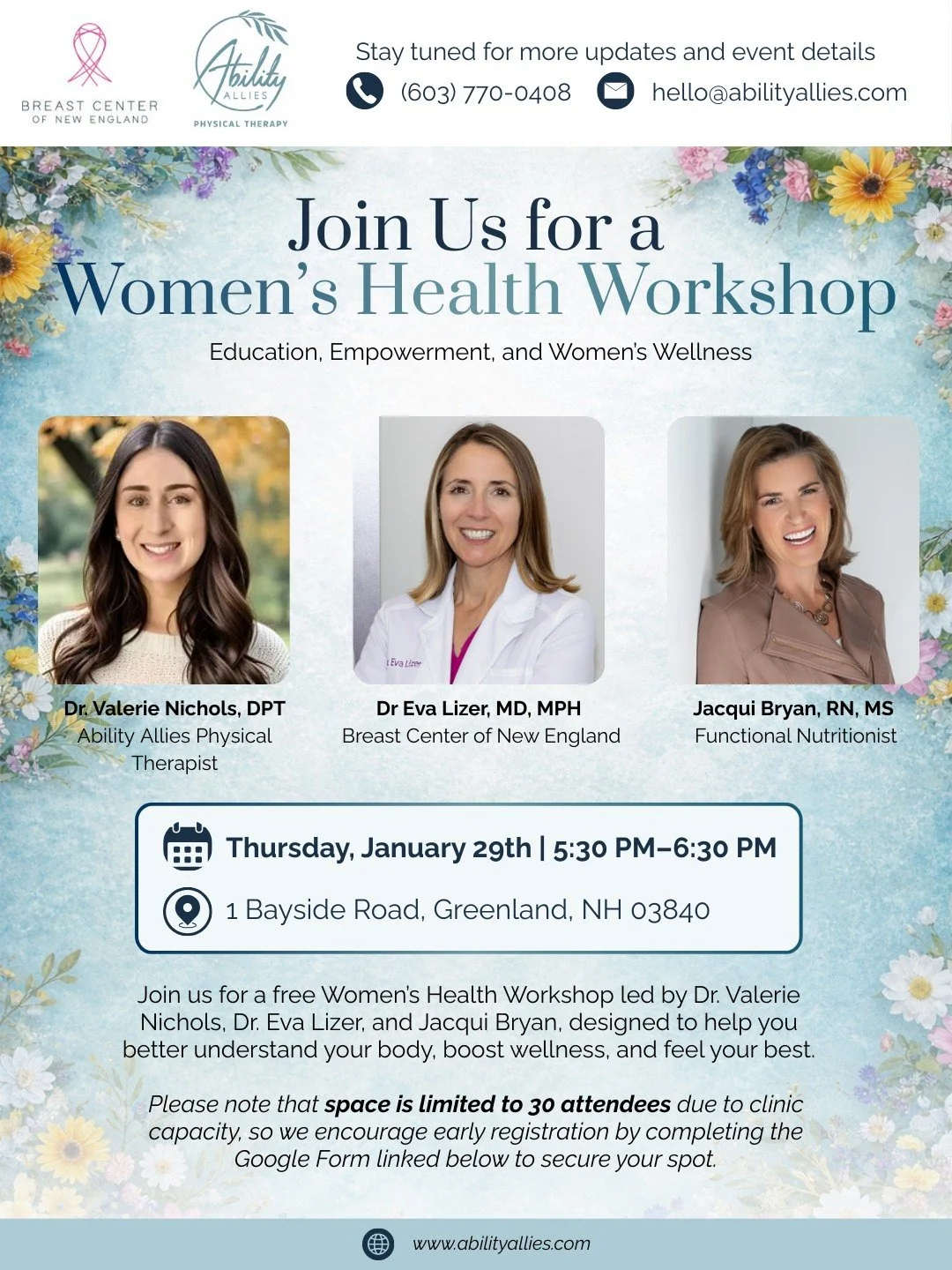 Step Into Your Wellness: Women's Health Workshop