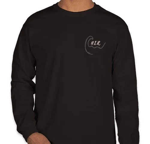 Black Long Sleeve HER Shirt