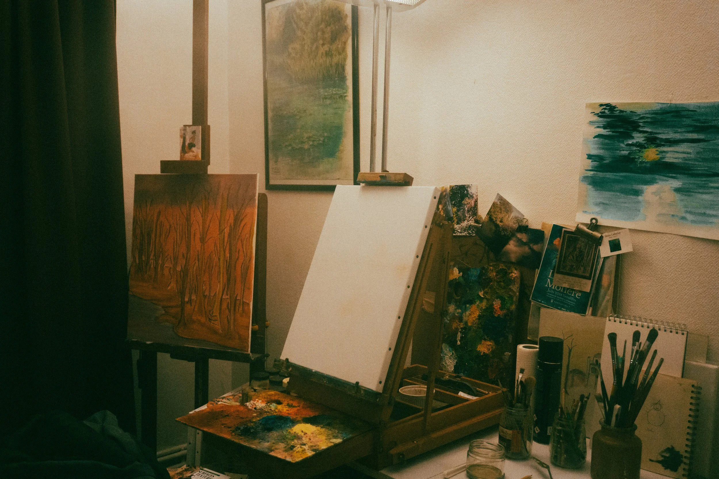 Open Studio Night: Acrylic and oil painting focus