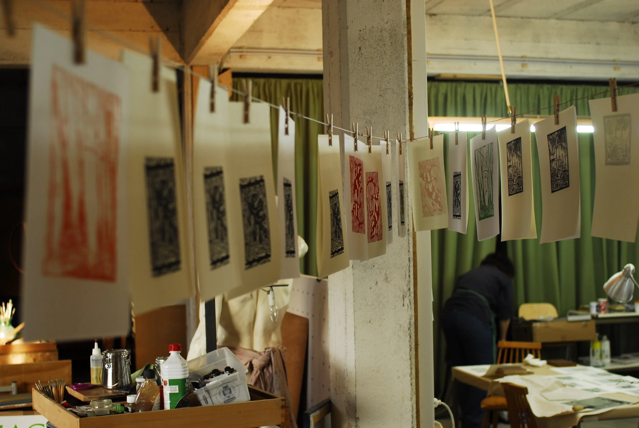 Open Studio Night: Your choice, painting or printmaking 