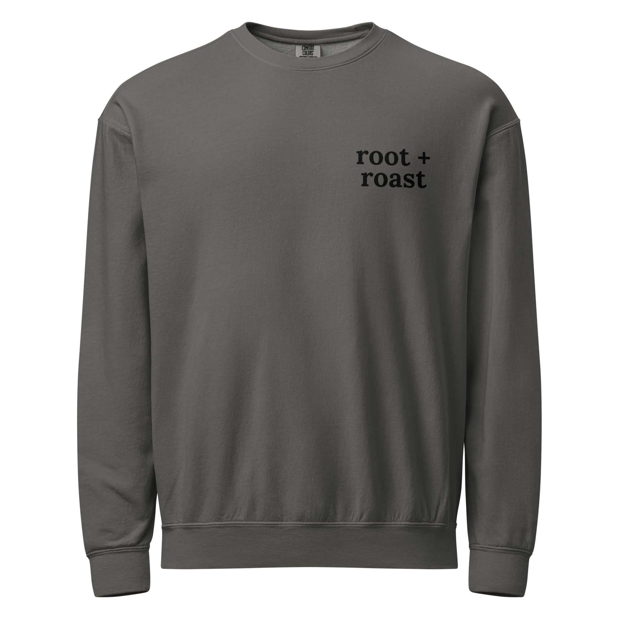 unisex-garment-dyed-lightweight-fleece-crewneck-sweatshirt-i-comfort-colors-1466-pepper-front-69207072a50c7.png