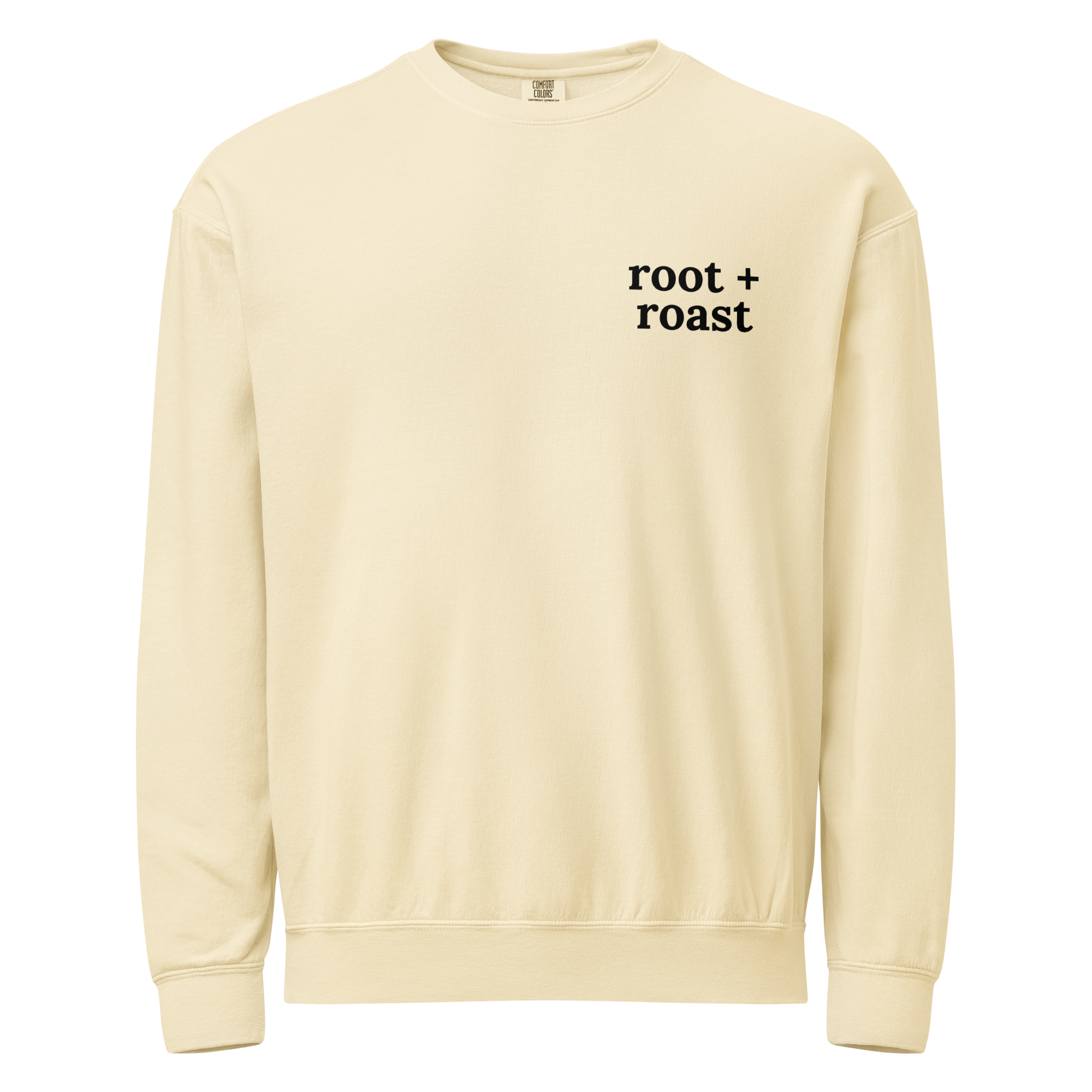 unisex-garment-dyed-lightweight-fleece-crewneck-sweatshirt-i-comfort-colors-1466-ivory-front-69207072a5047.png