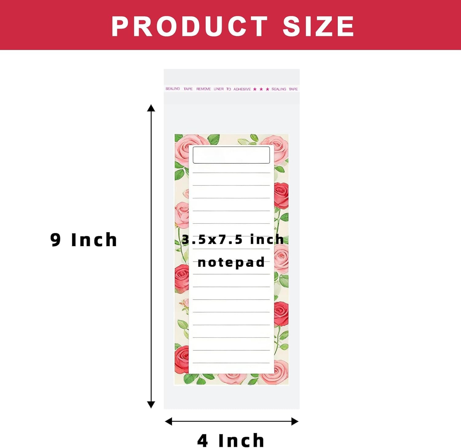 4"x9" Cello Bags - 200 Pcs
