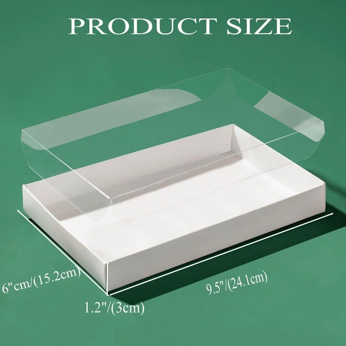 9.5" x 6" x 1.2" Boxes - 55 pieces 