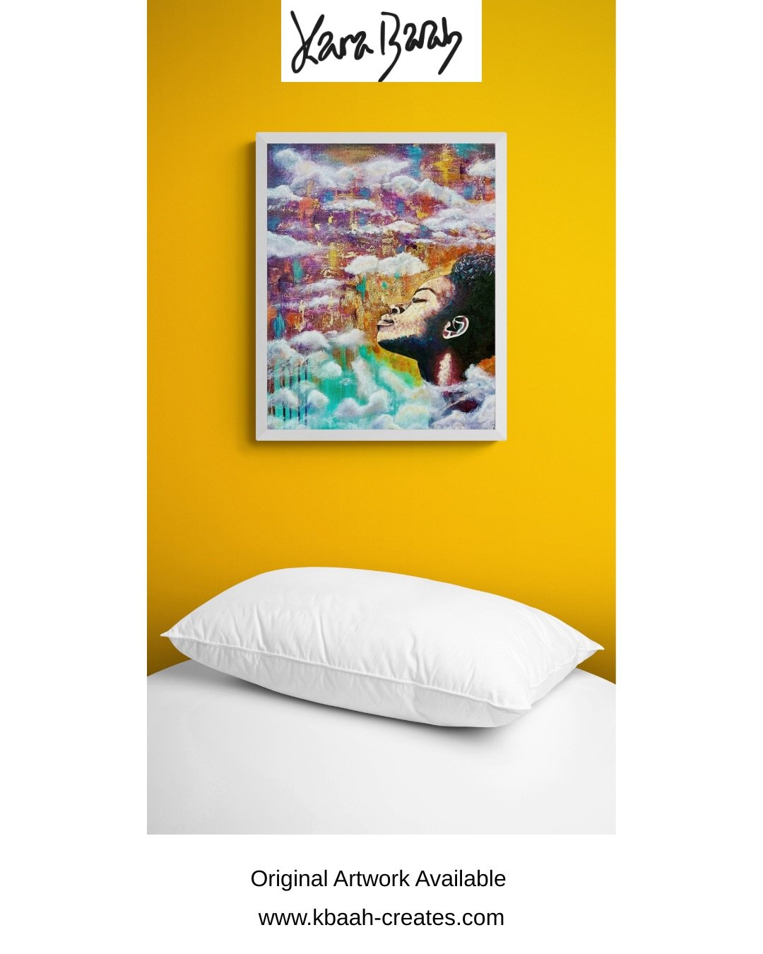 Golden Thoughts ✨

Original artwork available
DM or visit the website via the website for enquiries or purchase.

A quiet moment of stillness.
A face lifted toward the sky.
A pause to breathe, reflect, and reconnect.

This piece was inspired by those