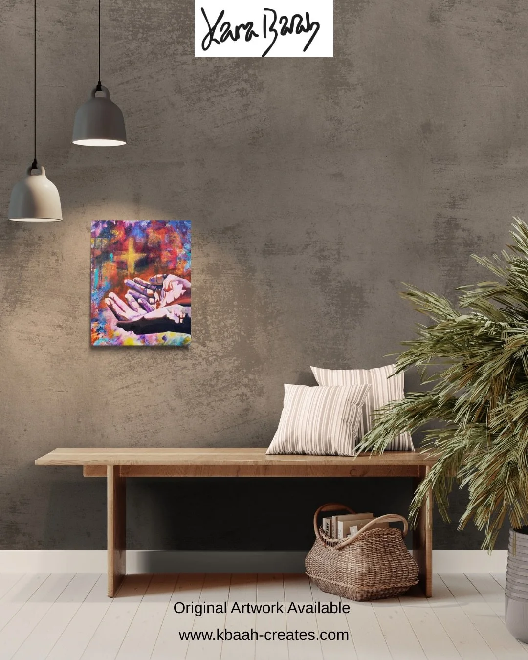 Enlightened 
Mixed media on canvas

Hands open.
Heart surrendered.

A quiet posture of releasing what we carry&hellip;
and receiving the peace, wisdom, and renewal that follows.

There is beauty in letting go
and trusting the light that guides us 🤍
