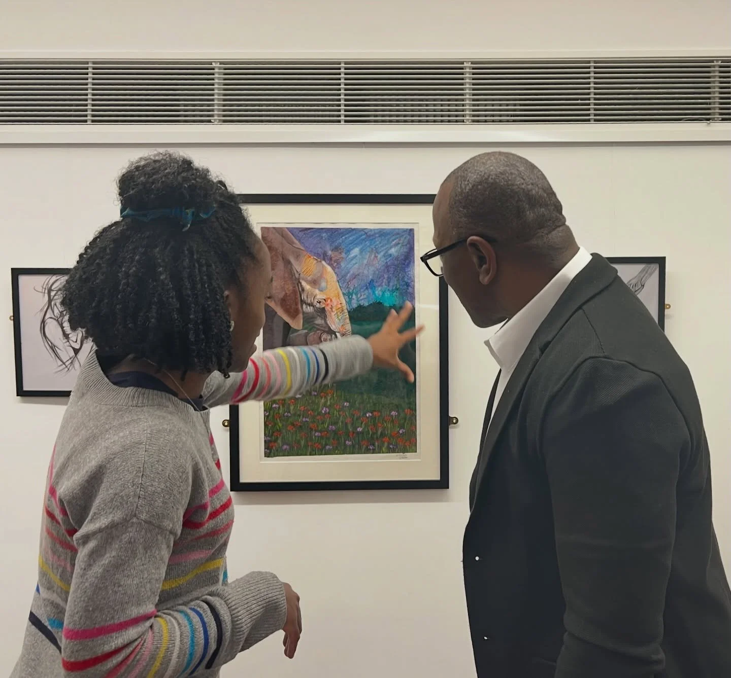 The CNWL NHS Trust made me really proud this week 🤍 

They created a beautiful, intentional space to display patients&rsquo; artwork with dignity and care, alongside pieces from staff. It wasn&rsquo;t just an exhibition it was a reminder that creati