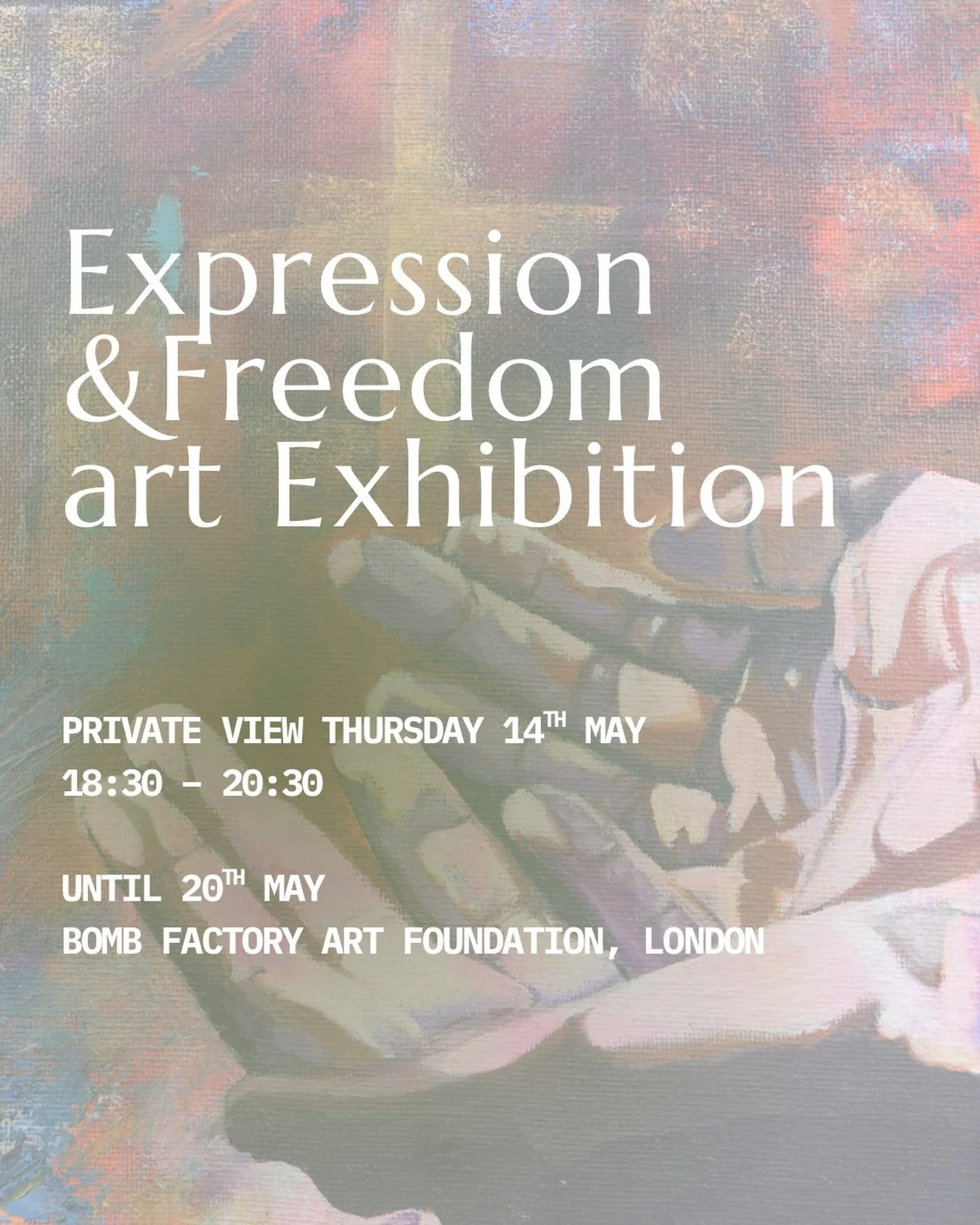 You&rsquo;re invited ✨

Excited to share my work at the Expression &amp; Freedom exhibition. A curated contemporary art exhibition exploring individuality, emotion, and the beauty found in everyday life.
Get your free ticket for the Private viewing v