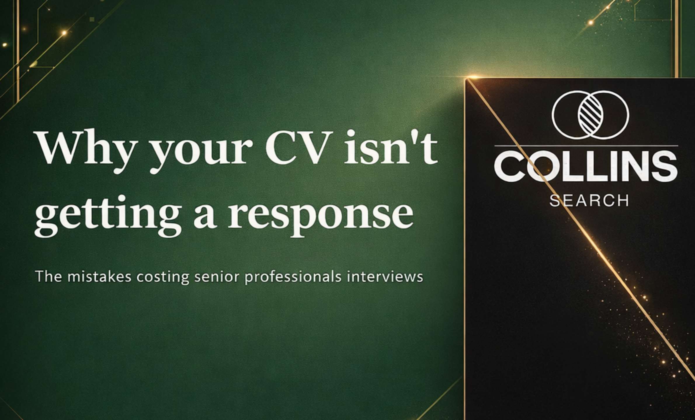 Why your CV isn't getting a response