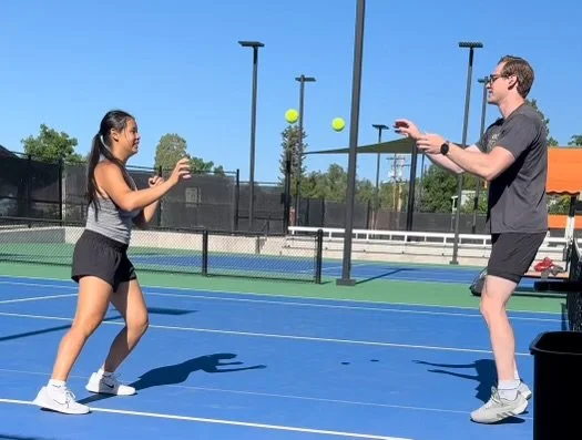 Kenny training a client
