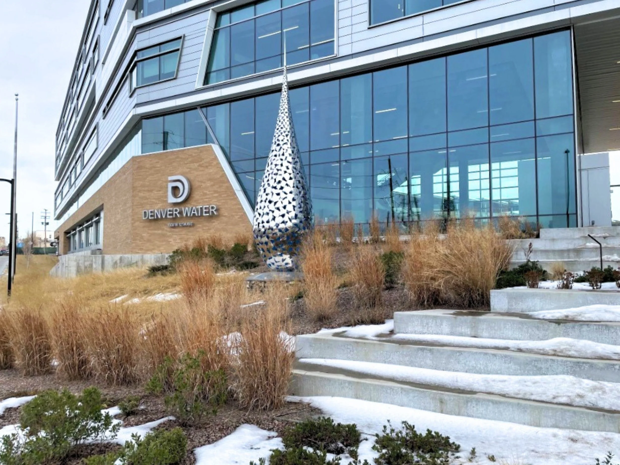 Exterior of Denver Water corporate headquarters.