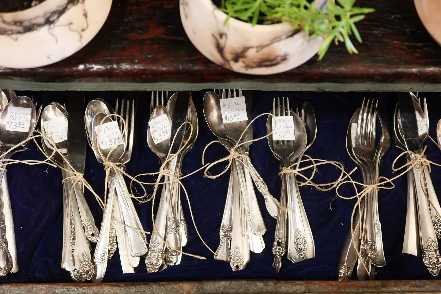 Vintage Silverware! Just one of the many unique finds here @thespaceswla