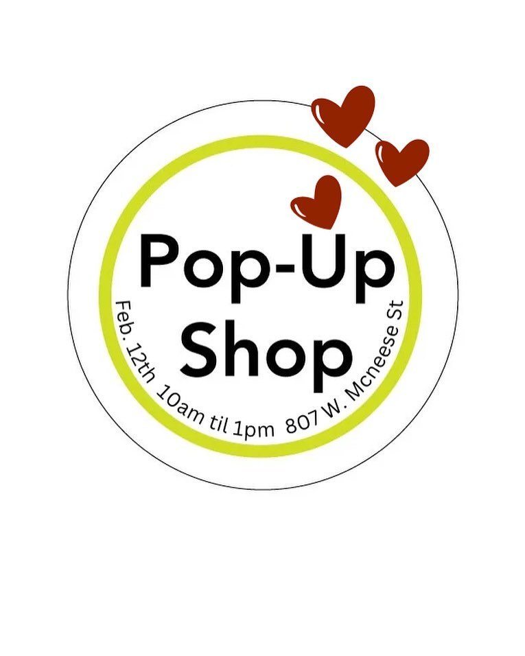 Join us Thursday, Feb 12th for a Pop Up from 10am-1pm! Featuring @johnmoscrawdads @linxbywildflowers @lensimikalwhite @thenuque @signaturessalon and shop the Hoot &amp; Hound Hall while you&rsquo;re there!