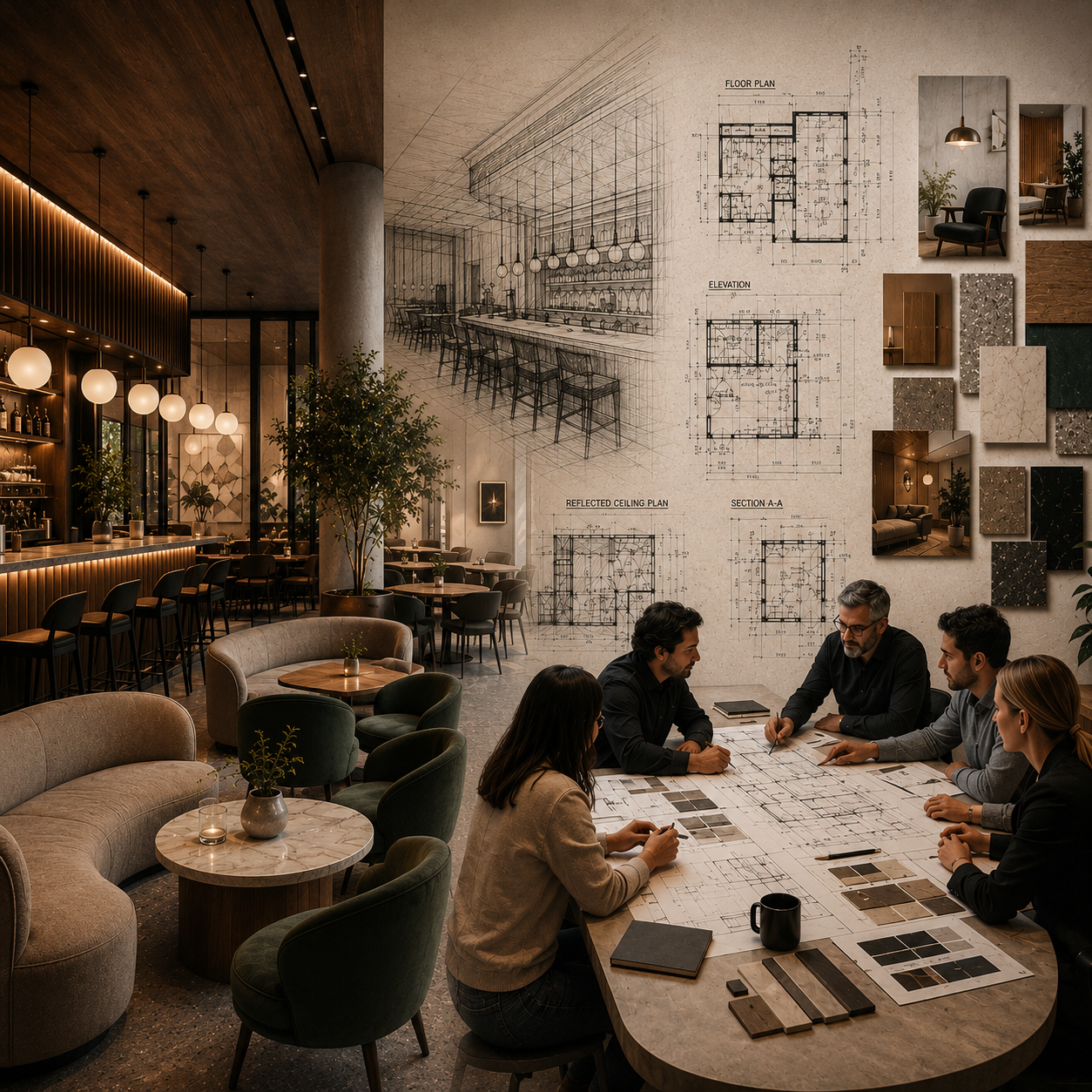 The Creativity You Never See: The Hidden Process Behind Every Beautiful Commercial Space   