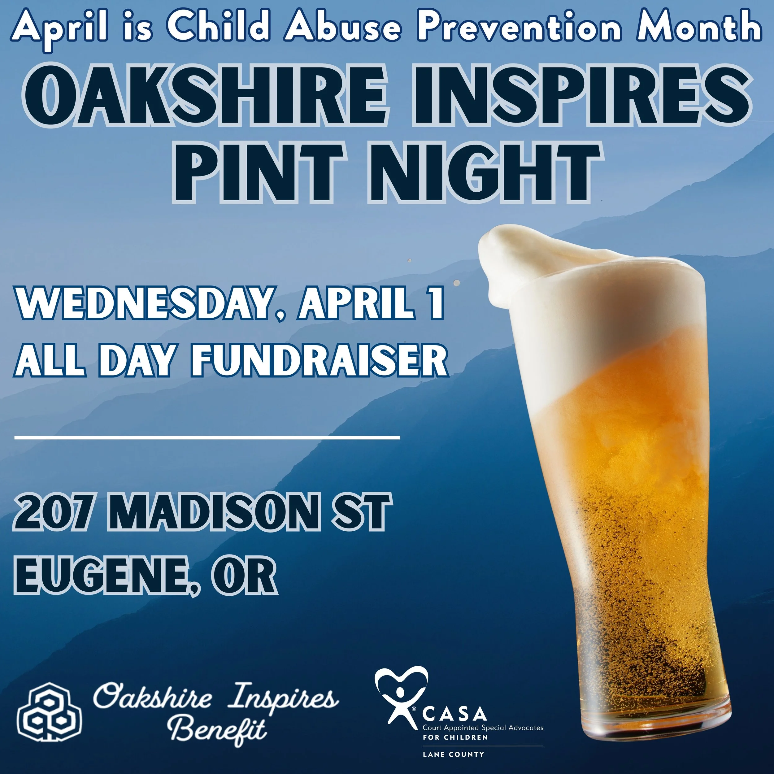Oakshire Inspires Pint Night