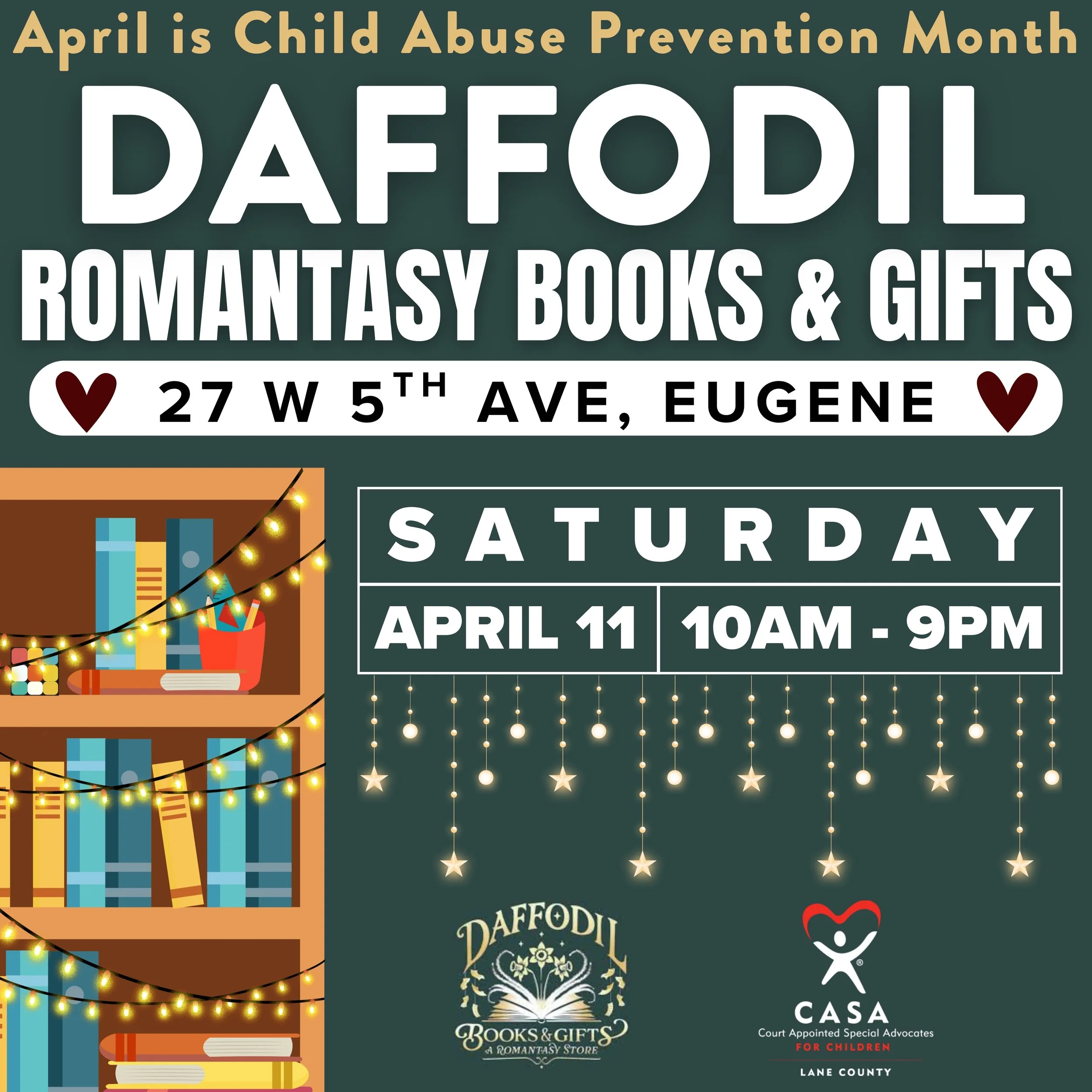 Daffodil Romantasy Books & Gifts Fundraiser