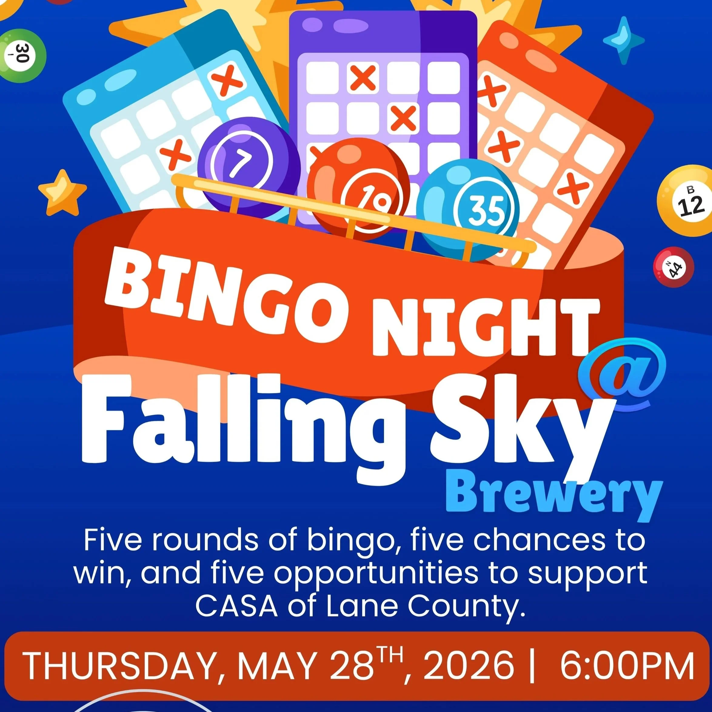 Bingo at Falling Sky Brewery