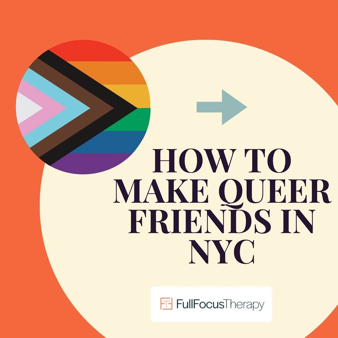 It is lonely out there, fam. Let&rsquo;s start there! Even in a city with as vibrant a queer scene as NYC- especially in a city like NYC!

Scroll for some ideas on some of the next steps you can take on your journey of building a network of LGBTQ+ fr