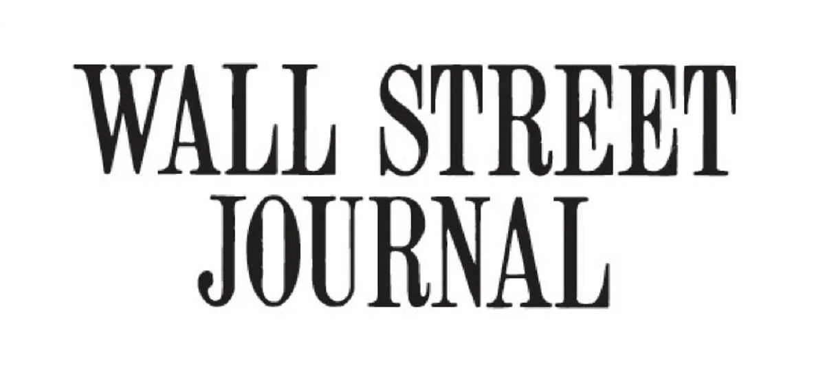 Black text on a white background that reads 'Wall Street Journal'