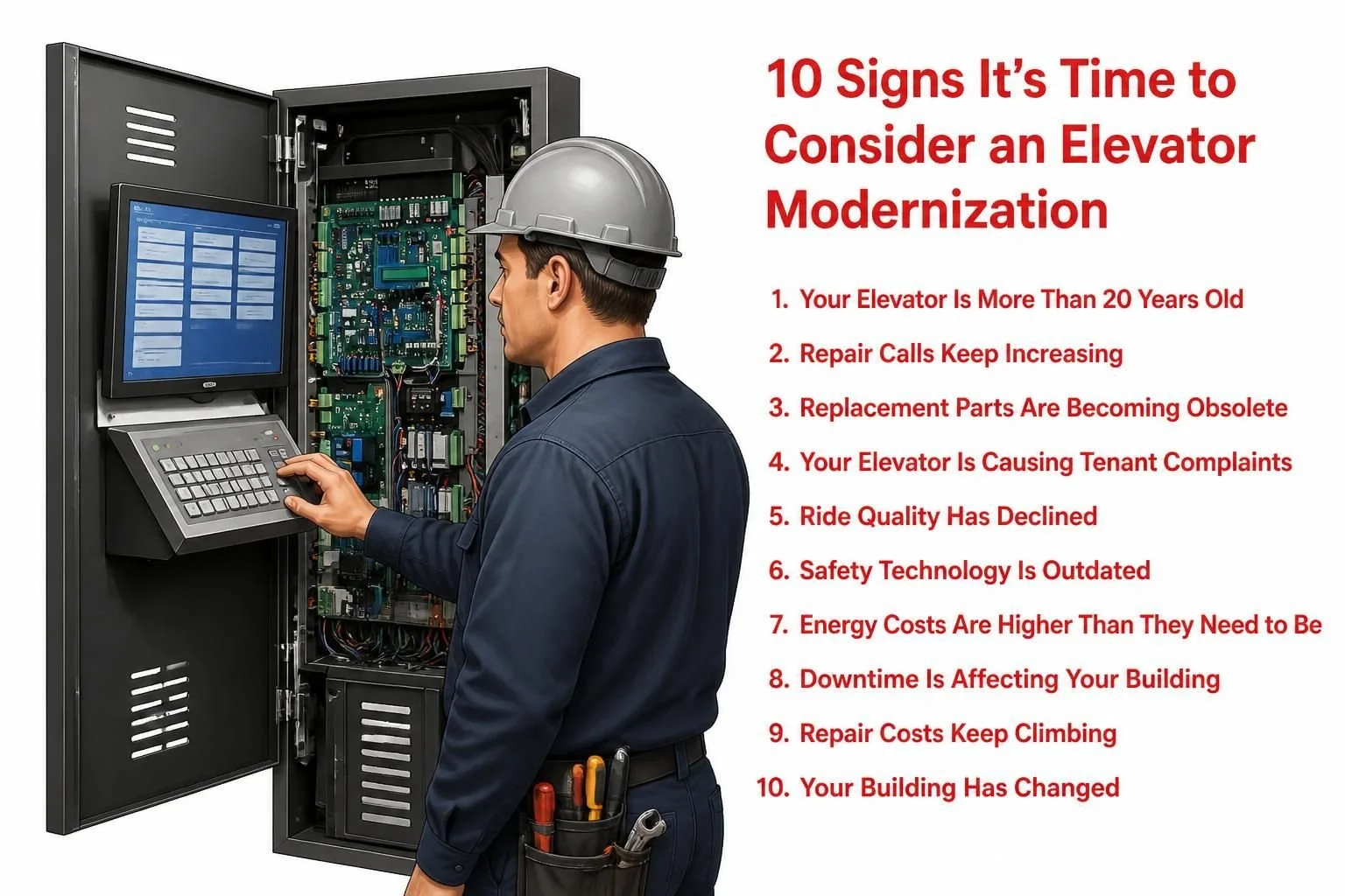 How Do You Know When Your Elevator Needs More Than Repairs?