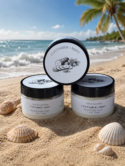 Cucumber + Mint Tallow  Body Cream