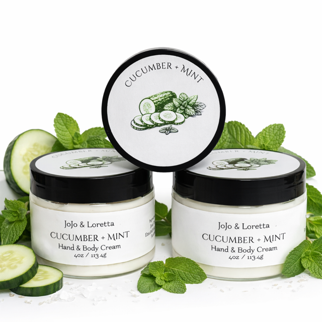 Cucumber + Mint Tallow  Body Cream