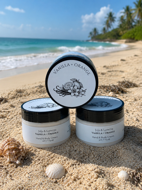 Vanilla + Orange Tallow Body Cream