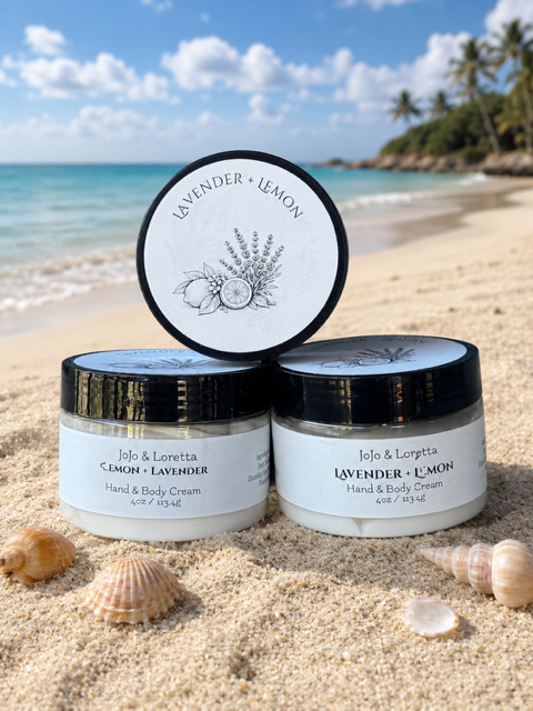 Lemon + Lavender Body Cream with Tallow