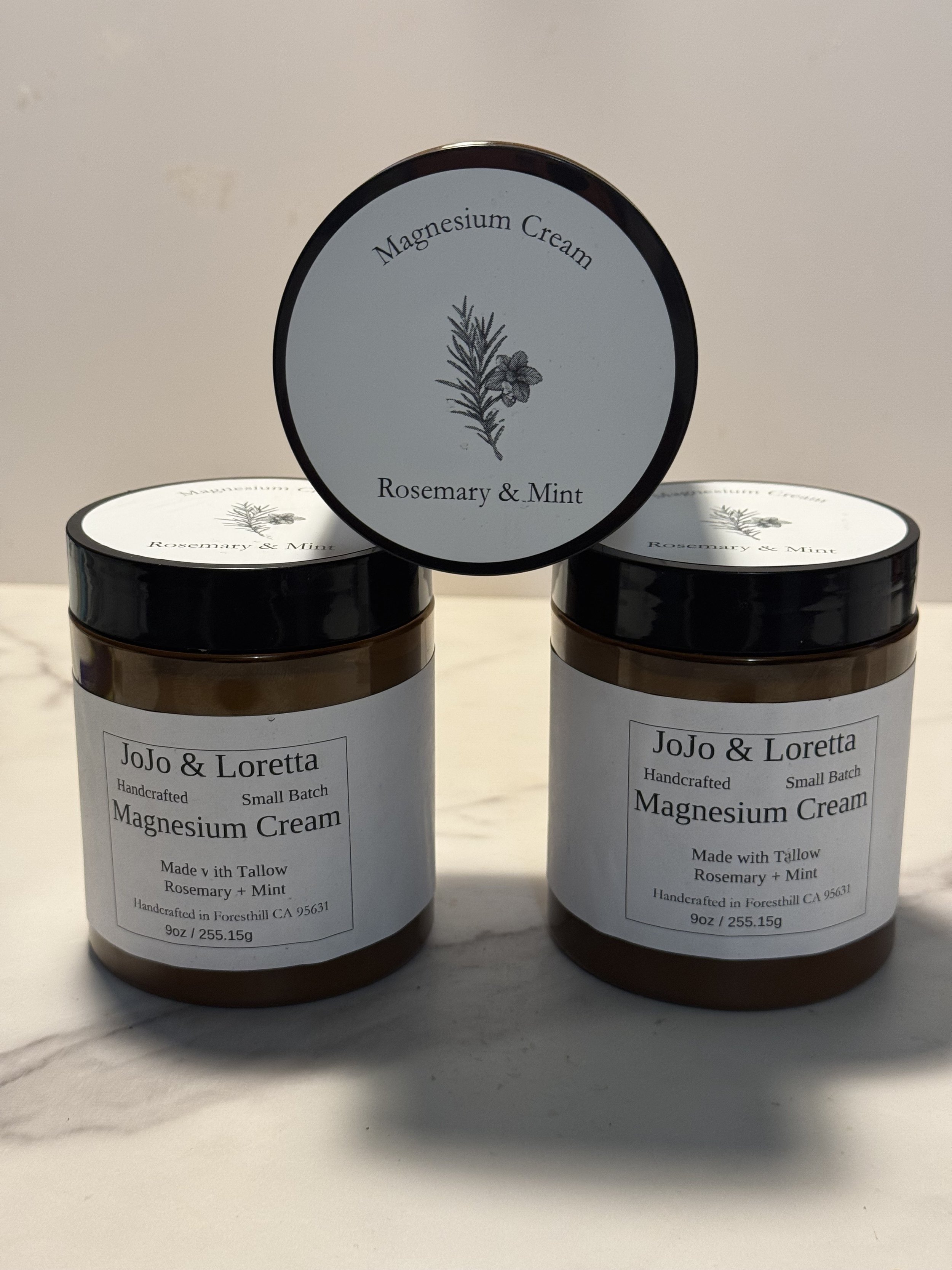 Rosemary Mint Magnesium Cream